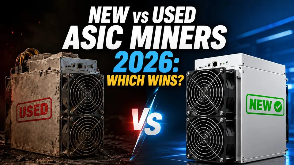 New vs Used ASIC Miners: Making the Right Choice featured image